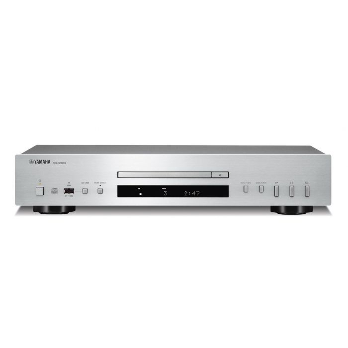 Yamaha-CD-S303-plata-frontal-reproductor-CD