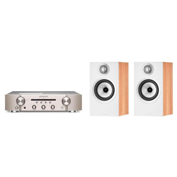 ✓ Marantz PM6007 + B&W 607 S2 - Pack amplificador y altavoces - Audiohifi