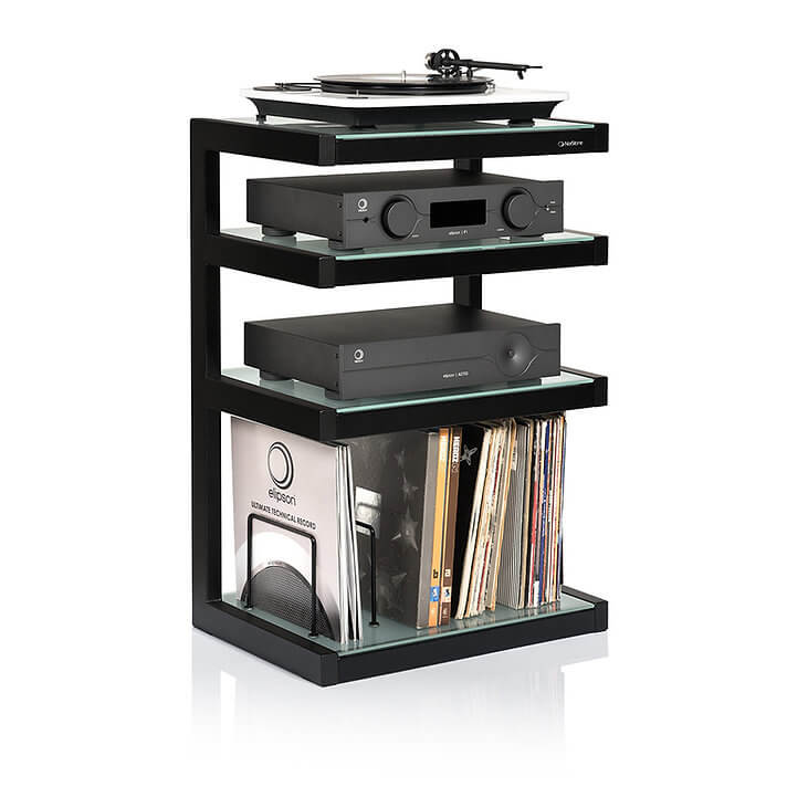 ✓ Norstone Esse HiFi Vinyl - Mueble Hifi con espacio para vinilos -  Audiohifi