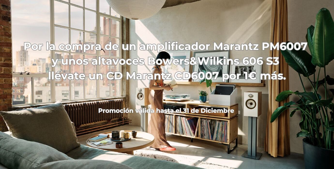 Marantz PM6007 + Marantz CD6007 + B&W 606 S3